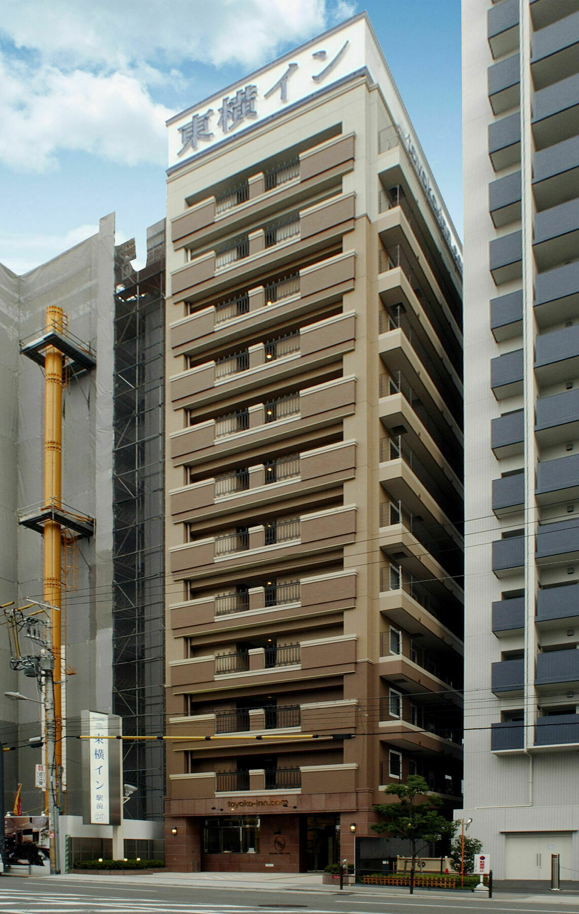 Toyoko Inn Osaka Tsuruhashi Ekimae Exterior foto